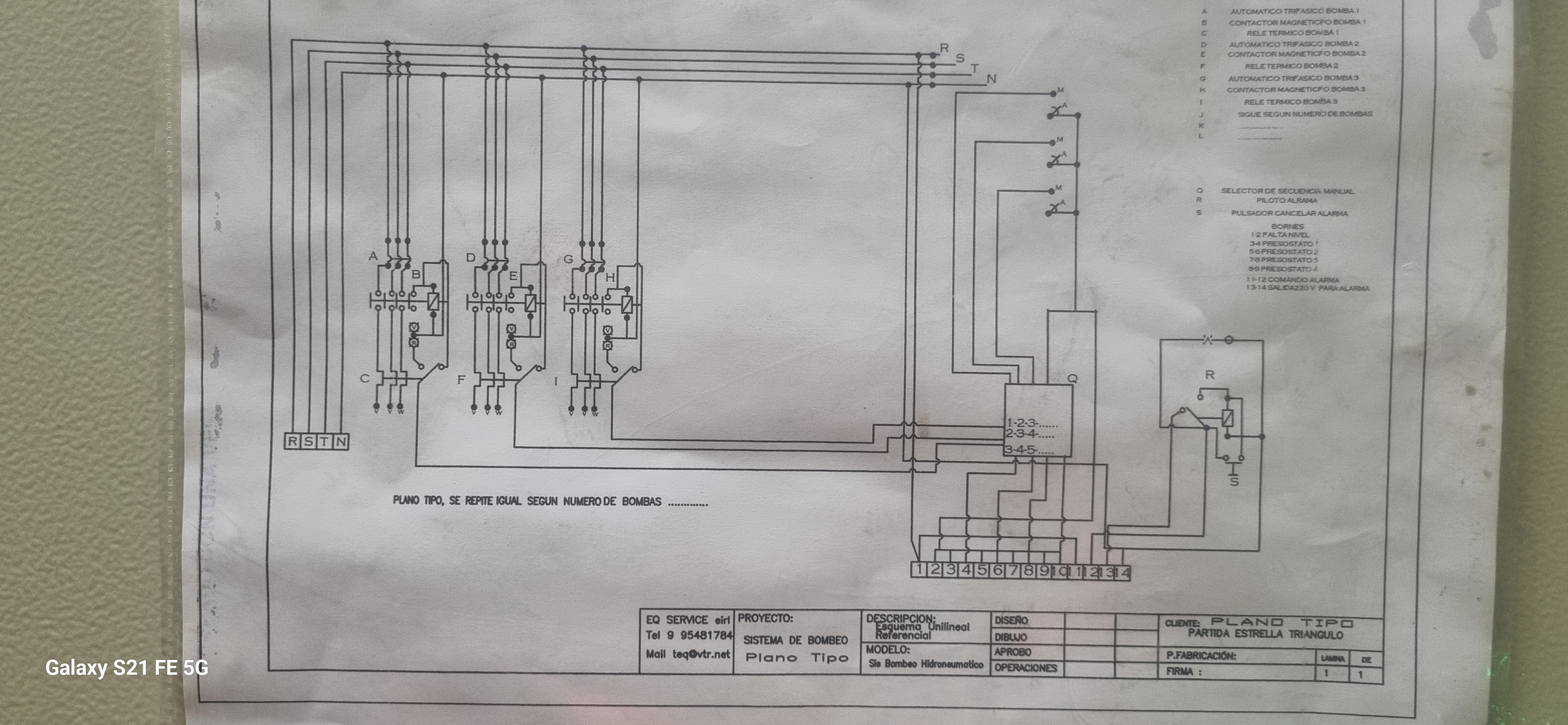 Mantención eléctrica Servicios LT