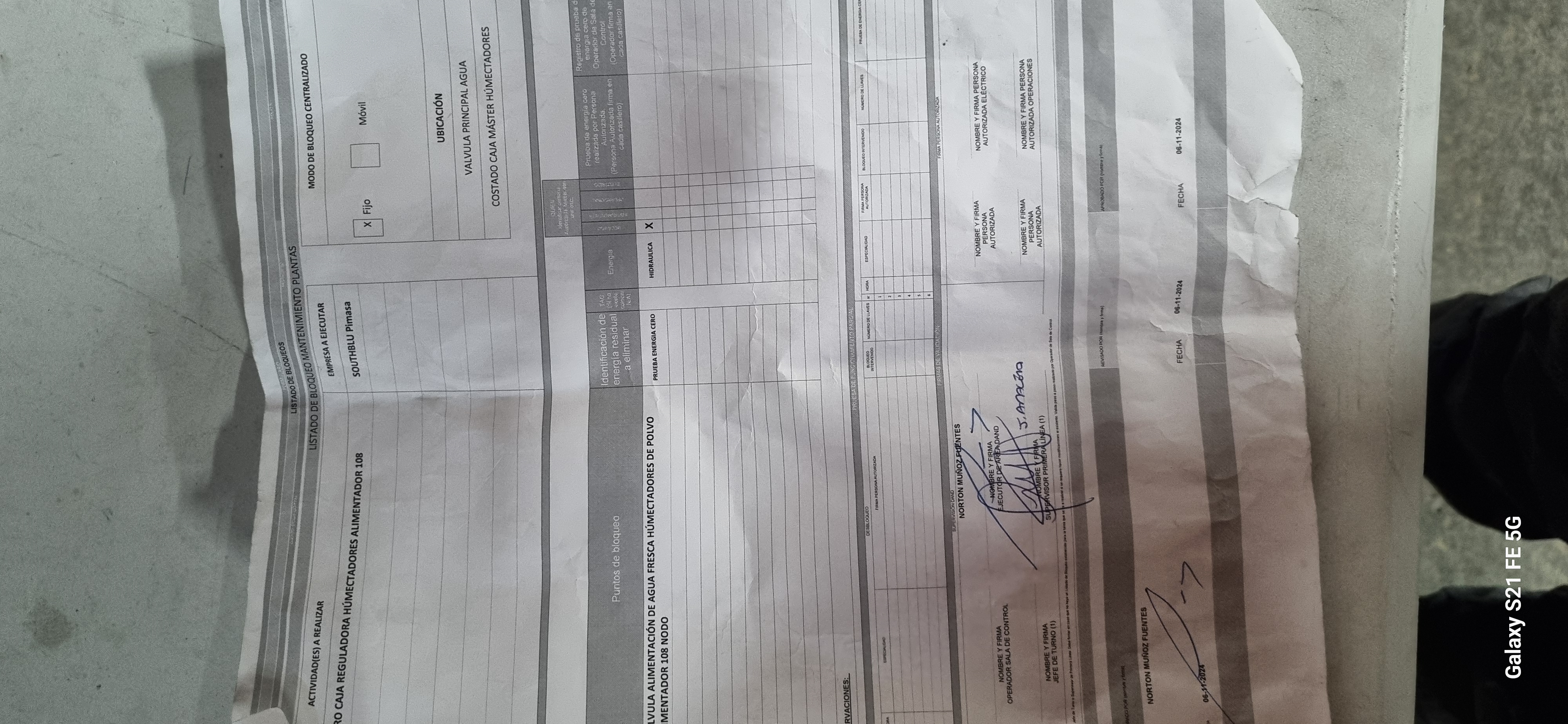 Trabajo eléctrico Servicios LT